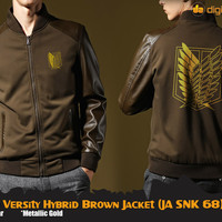 Jual Jaket Anime Attack On Titan Hybrid Canvas Jacket (JA SNK 68) Murah
