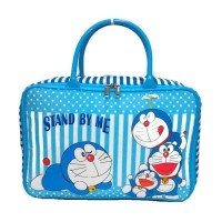 Jual Travel bag doraemon tas travel kanvas renang kotak koper anak dewasa Murah