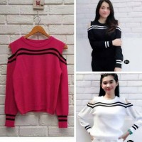 Jual flora sabrina | baju rajut | sweater rajut Murah