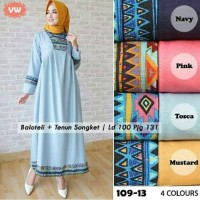 Jual MAXI DRESS MIX SONGKET / LONG DRESS Murah