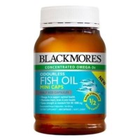 Jual Blackmores Odourless Fish Oil Mini Caps 400 Kapsul Murah