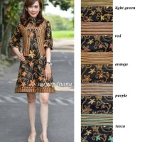 Jual Dress Batik Solo. Dress Bolero Batik Andara Series Murah