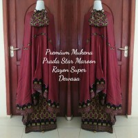 Jual GTEB - Mukena - Mukena Terbaru - Baju Muslim - Mukena Prada Songket ma Murah