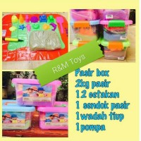Jual Pasir Kinetik Playsand Super Jumbo 2 Kg Termurah Murah
