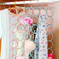 Jual Gantungan Jilbab / Hanger 28 Ring Bisa Untuk Hijab Sabuk Syal Murah