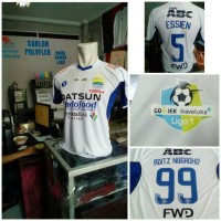 Jual jersey persib 2017(away putih) + nameset Murah
