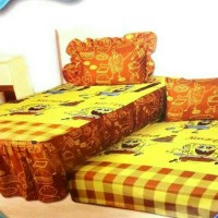 Jual Sprei Duo California Spongebob 120x200 Murah