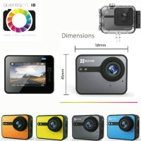 Action Camera/Kamera EZVIZ S1c FULL HD TouchScreen LCD+Case Waterproof