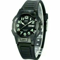 Jual Jam Tangan Pria & Wanita QQ Q&Q Classic Analog A128J Original Hitam Bi Murah