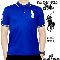 kaos kerah polo pria lelaki cowok murah (Fred Perry) biru Murah