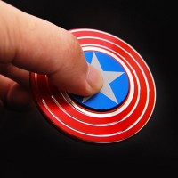 Jual Spinner Metal Aluminium Captain America Spinner Tameng Kapten Amerika Murah