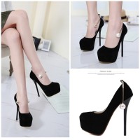 Jual sepatu highheels 125 pump Shoes Wanita Impor Murah Korea Fashion kerja Murah