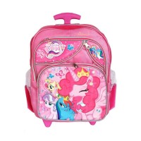 Jual troli tas sekolah Little pony anak perempuan TK troly dorong ransel Murah
