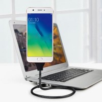 Jual Flexible Cable Micro Smart USB Stand Up Docking Kabel for Android Murah