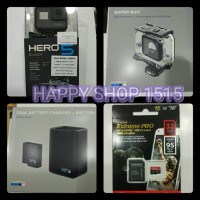 Jual GOPRO HERO 5 BLACK ORIGINAL PAKET Murah