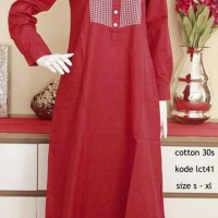 Baju Gamis El siete ori katun size SML, Baju hamil dan menyusui