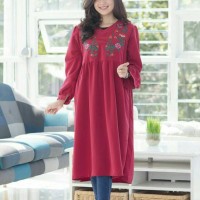 Jual Dress Noura Embroidery Tunic Babydoll Murah