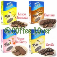 Jual Oreo Thins Impor Lemon, Strawberry, Tiramisu, Vanilla Large Box Besar Murah