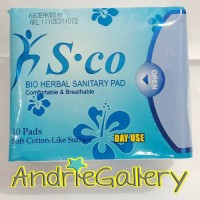 Jual S.co Bio Pembalut Herbal | S co Day Use | Sco Original Murah