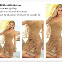 ABW - Dress Rok Pantai Rajut Outer Bikini Swimsuit Baju Renang Wanita