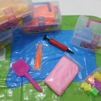 Jual PROMO Box Paket Pasir Kinetik Amazing Kinetic Sand Mainan Edukasi Anak Murah