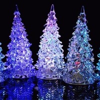 Jual lampu pohon natal acrylic christmas eve kado grosir Murah