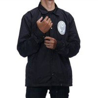 Jual jaket wind breaker ridecore shimp hitam Murah