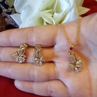 Jual 616 kalung anting Murah
