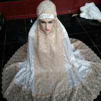 Jual mukena prada milo kupu full kddepan Murah