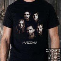 Jual Kaos Distro BP-123 Maroon 5 JUNSWEAR Murah