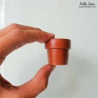 Jual Clay Pot Tiny Terracota Size 3cm Murah
