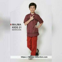 Jual KOKO ANAK ETHICA MAJMA KIDS 21 MAROON SIZE 5 Murah