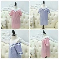 Jual READY SABRINA MINI DRESS @rp.90,000 sz 7-15 (3-8y) avail BLUE & RED Murah