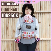 Jual Gendongan Bayi Ergo Cuddle Me Lite Carrier Quadrant Murah