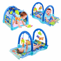 Jual anak cerdass BABY PLAYMAT BABY GIFT AQUARIUM / MATRAS BERMAIN BAYI Murah
