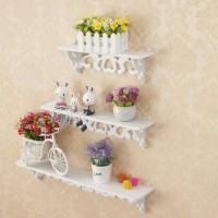 Jual Rak dinding Vintage Ambalan 1 set isi 3 pcs rak melayang Murah