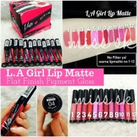 Jual LA Girl Lip Matte (Flat Finish Pigment Lips Gloss) Murah