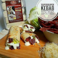 Jual REPACK Kebab Beef (Super Duper Kebab) isi 5 Murah