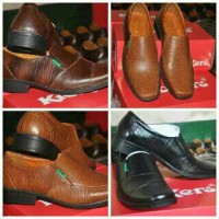 Sepatu Pantofel Formal Cowok Kickers Kulit Sapi Murah