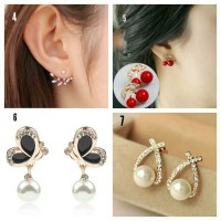 Jual Anting Emas Mutiara Import ( Baju Makeup Dompet Tas Jam Gift Dress ) Murah