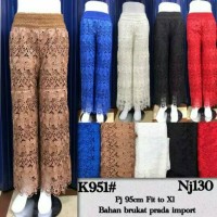 Jual celana panjang brokat / celana panjang brokat / kulot brokat Murah