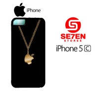 Casing HP iPhone 5C Apple LOGO Custom Hardcase Cover