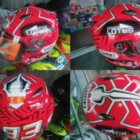 helm centro replika shoei marques 93