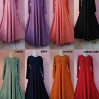 Jual Gamis Jersey Polos | Gamis Polos | Gamis Wanita | Gamis Syar'i | Gamis Murah