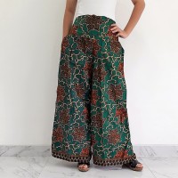Jual Celana Batik Kulot Panjang Karenina Klok Motif Bunga Murah