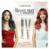 Jual REPIT Magic Brush Iron 2in1 (27mm) with Titan Heat Conductor Murah