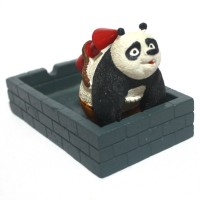 Jual Barang Unik Asbak Keramik Kungfu Panda Motif-2 AB30 Murah