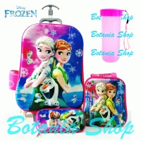 Jual TAS TROLI ANAK SEKOLAH 6 RODA 7D 4IN1 FROZEN/KOPER TROLLEY TROLY 5D 6D Murah