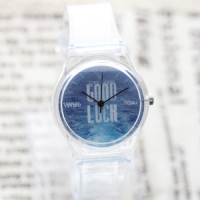 Jual Jam Tangan Korea MiNi Watch -Good Luck Jam tangan Fashion Transparan Murah