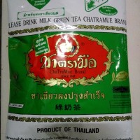 Jual Thai Green Tea Mix Refill Number One/Chatramue Brand 200 gr Murah